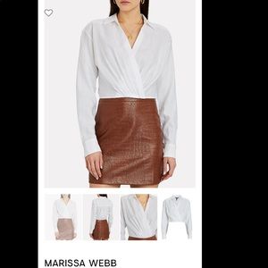 100% Linen Marissa Web Top